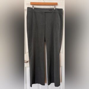 LOFT Charcoal Gray “Julie Trousers”